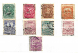Delcampe - MEXICO   -  1895  -  - LOT OF STAMPS FROM SAME SET - México