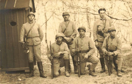Delcampe - Camp De Chambaran , Viriville , Isère * Carte Photo Militaria * Régiment Militaire 5ème Bataillon 54ème RAC - Viriville