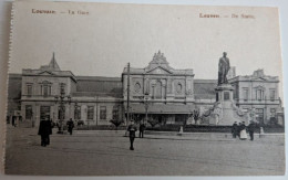 Delcampe - A3076 LEUVEN LOUVAIN - LA GARE DE STATIE - Leuven