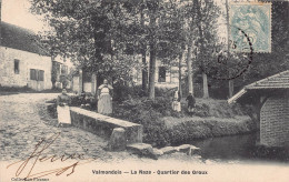 Delcampe - Carte Postale 95. Valmondois La Naze Quartier Des Groues  Très Beau Plan - Valmondois
