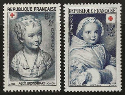 Delcampe - France    .  Y&T     .  876/877    .     *     .    Neuf Avec Gomme - Unused Stamps