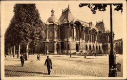 Delcampe - CPA Lille Nord, Palais Des Beaux-Arts, Nord, Menschen Auf Der Straße, Bäume - Sonstige & Ohne Zuordnung