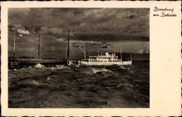 Delcampe - CPA Bodensee Salondampfer, Schiff, Brandung, Wellen, Hafen - Andere & Zonder Classificatie