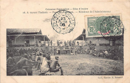Delcampe - Côte D'Ivoire - À Travers L'Indiéné - Poste De Zaranou - Résidence De L'Administrateur - Ed. Gaston A. Renaud 16 - Elfenbeinküste