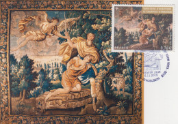 Delcampe - Carte  Maximum  1er   Jour   FRANCE    Tapisserie   D' AUBUSSON      2015 - 2010-2019