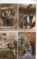 Delcampe - Lot De 20 CPA Patriotiques   ///  Ref.   Avril 26  //  N° 38.888 / N°2 - 5 - 99 Karten