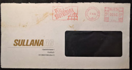 Delcampe - 1992 Wetzikon 0050 - Peter Stuyvesant Cigarette - EMA Meter Freistempel Cut Fragment - Postage Meters