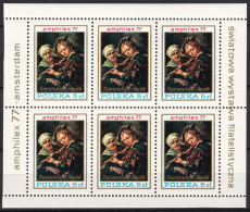 Delcampe - Poland - Mi:2508KB / Fi:Ark. 2361 - 1977 - AMPHILEX'77, Amsterdam - ** (MNH) - Blocs & Feuillets
