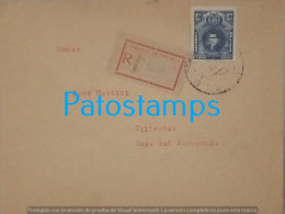 Delcampe - 258862 BOLIVIA COVER CANCEL YEAR 1942 REGISTERED CIRCULATED TO PARAGUAY NO POSTAL POSTCARD - Bolivien