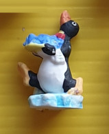Delcampe - Fève - Festival De Pingouins - Pingouin Avec Le Plat De Poissons  ( Pl5 ) - Animaux