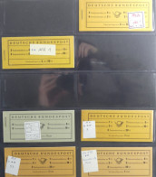 Delcampe - Mi 4536, Gute Sammlung MH Mit MH 1 (Posthorn), MH 4 Y I Und 4 Y II Und Vielen Mehr. Vom Sammler Bereits Gut Spezialisier - Altri & Non Classificati