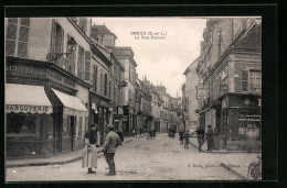 Delcampe - CPA Dreux, La Rue Parisis - Dreux