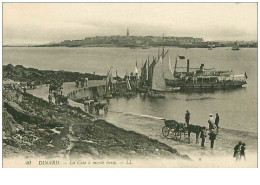 Delcampe - 35.DINARD.n°11542.LA CALE A MAREE BASSE - Dinard