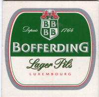 Delcampe - D322-286 Viltje Bofferding - Bierviltjes