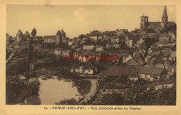 Delcampe - CPA SEMUR - VUE GENERALE PRISE DU VIADUC - Semur