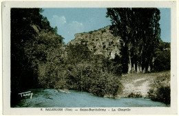 Delcampe - 83 - B15984CPA - SALERNES - La Chapelle SAINT BARTHELEMY - Très Bon état - VAR - Salernes