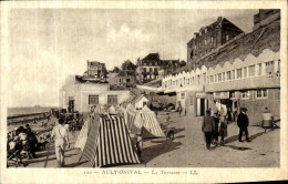 Delcampe - CPA Ault Onival LaTerrasse - Ault