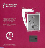 Delcampe - Qatar 2022 FIFA Worldcup Off. Poster S/s, Mint NH, Sport - Various - Football - Holograms - Art - Poster Art - Hologramme