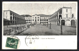 Delcampe - CPA Grasse /A.-M., Le Collège, Cours De Récréation - Grasse