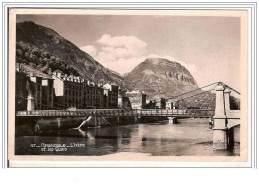 Delcampe - 38.GRENOBLE.L ISERE ET LES QUAIS.CPSM - Grenoble