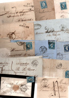 Delcampe - FRANCE LOT DE PLIS ET LETTRES CLASSIQUES - Lots & Kiloware (mixtures) - Min. 1000 Stamps