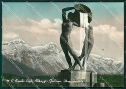 Delcampe - L'Aquila Città Fontana Foto FG Cartolina ZKM8252 - L'Aquila