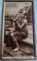 Delcampe - ARG . CHROMO COLLECTION SUCHARD N° 247 COCHINCHINE FEMME DE MOI ET SON ENFANT . SCAN - Suchard