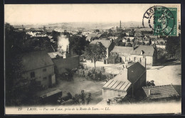 Delcampe - CPA Laon, Vue Sur Vaux, Prise De La Route De Laon - Laon