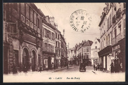 Delcampe - CPA Laon, Rue Du Bourg - Laon