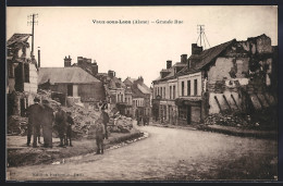Delcampe - CPA Vaux-sous-Laon, Grande Rue - Laon