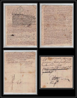 Delcampe - 40303 Riom Auvergne Devaux N°330 Indice 5 3 Juin 1733 Lettre Document Très Ancien 18ème Siècle - Cachets Généralité