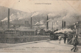Delcampe - Gard - BESSEGES - Le Pont Et Les Forges - Animée - Bessèges