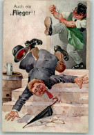 Delcampe - 38181347 - Humor Auch Ein Flieger ASM No. 1188 - Schlemo, F.