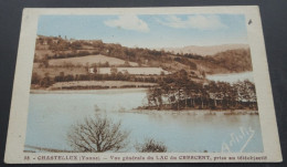 Delcampe - Chastellux - Vue Générale Du Lac De Crescent, Prise Au Téléobjectif - "Artistic", Paris - # 58 - Avallon