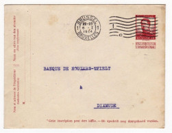 Delcampe - Entier Postal Bruxelles 1914 Belgique Dixmude Léon Houyoux Albert Ier - Buste