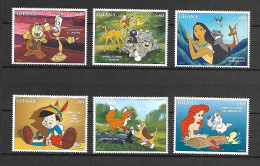 Delcampe - Disney Set Ghana 1996 Best Friends MNH - Disney