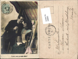 Delcampe - 598895,Foto AK Frau Hollywoodschaukel Lesen Buch Kuss Paar Liebe Schaukel - Fotografie