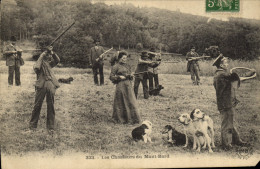 Delcampe - CPA Chasse Les Chasseurs Du Mont Bard Chien Chiens - Jagd