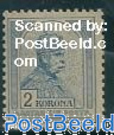 Delcampe - Hungary 1901 2Kr, Perf 12:11.5, Stamp Out Of Set, Unused (hinged), History - Kings & Queens (Royalty) - Ungebraucht