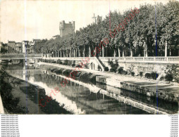 Delcampe - 11.  NARBONNE .  Canal De La Robine . - Narbonne