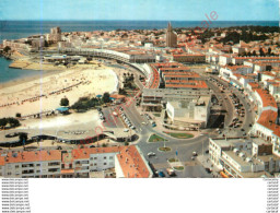 Delcampe - 17.  ROYAN .  Vue Générale Du Front De Mer . Rond-Point De La Poste Et Rue De La République . - Royan