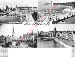 Delcampe - 17.   LA ROCHELLE .  CP Multivues . - La Rochelle