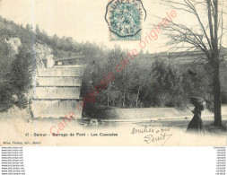 Delcampe - 21.  SEMUR .  Barrage Du Pont .  Les Cascades . - Semur