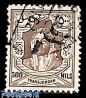 Delcampe - Jordan 1944 500m, Perf. 12, Used, Used Or CTO - Jordanien