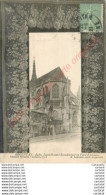 Delcampe - 61.  ARGENTAN . Eglise St-Martin . Encadrement En Point D'Alençon . - Argentan