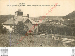 Delcampe - 39.  MOREZ .  Maison Des Ancêtres De Lamartine Et Vue De Morbier . - Morez