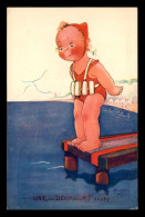 Delcampe - ILLUSTRATEURS - BEATRICE MALLET - ENFANT AU BAIN - Mallet, B.