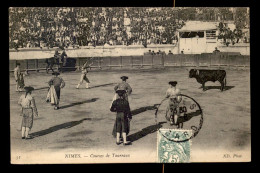 Delcampe - TAUROMACHIE - COURSES DE TAUREAUX - ARENES DE NIMES - Corrida