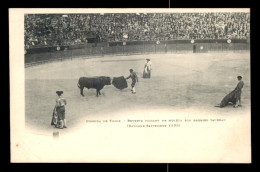 Delcampe - TAUROMACHIE - CORRIDA DE TOROS - BAYONNE SEPTEMBRE 1899 - Corrida