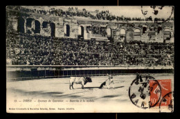 Delcampe - TAUROMACHIE - COURSES DE TAUREAUX - ARENES DE NIMES - Corrida